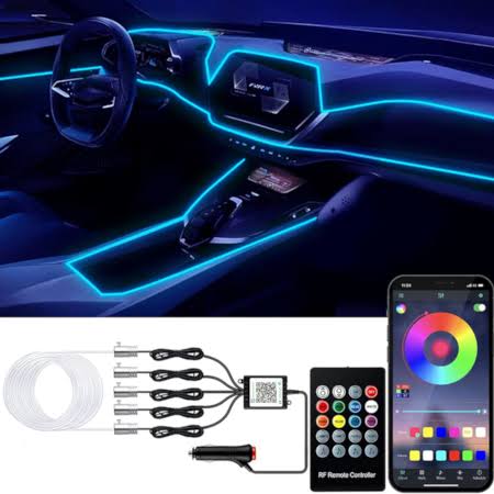 Car Ambient LED Interior Light Kit